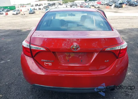 2015 Toyota Corolla Le from USA, damaged, VIN 2T1BURHE4FC231841